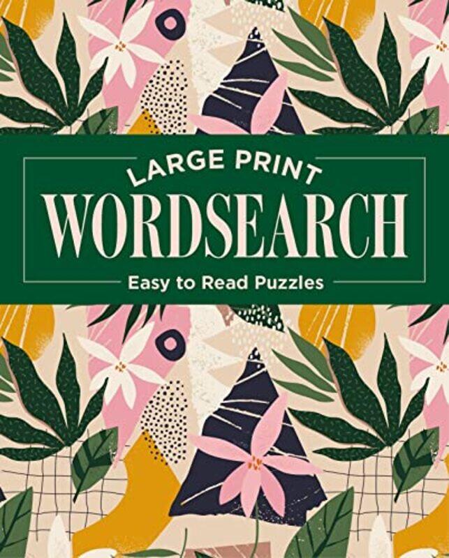 

Large Print Wordsearch by Eric Saunders-Paperback