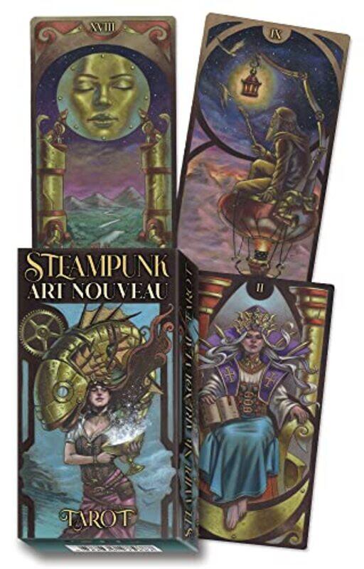 

Steampunk Art Nouveau Tarot Deck By Strati Luca - Paperback