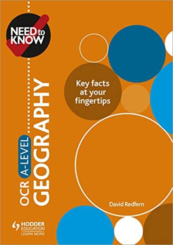 

Need to Know OCR Alevel Geography by Alison Limentani-Paperback