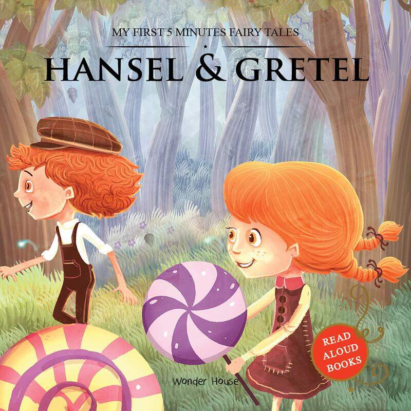 

My First 5 Minutes Fairy Tales Hansel and Gretel: Traditional Fairy Tales For Children, Paperback Book, By: Wonder House Books