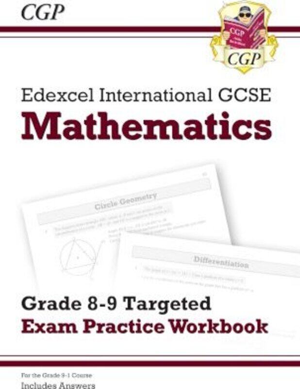 

New Edexcel International GCSE Maths Grade 8-9 Targeted Exam Practice Workbook (includes Answers).paperback,By :Books, CGP - Books, CGP