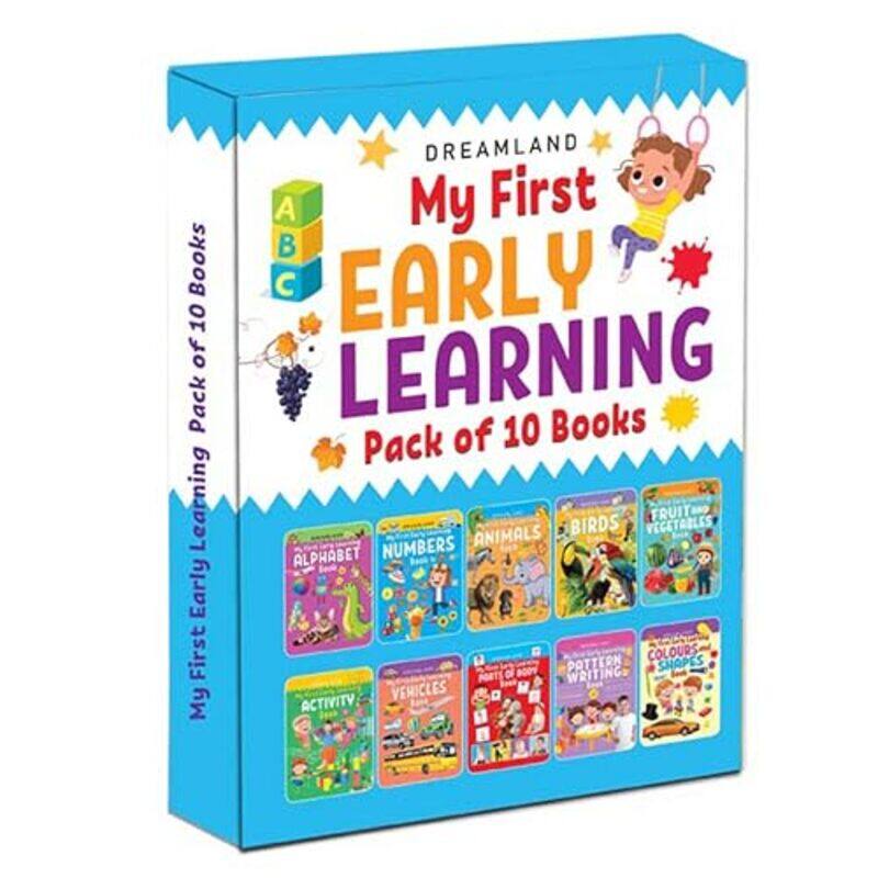 

My First Early Learning Pack Of 10 Books By Dreamland Publications -Paperback