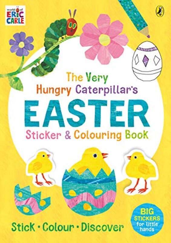 

The Very Hungry Caterpillars Easter Sticker and Colouring Book by Eric Carle-Paperback