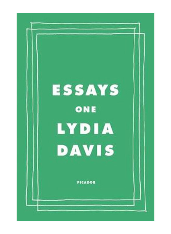 

Essays One, Paperback Book, By: Lydia Davis