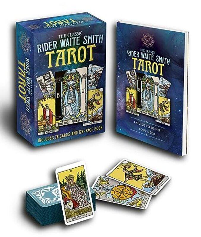 

The Classic Rider Waite Smith Tarot Book & Card Deck by A E WaiteTania AhsanAlice EkrekPamela Colman Smith -Paperback