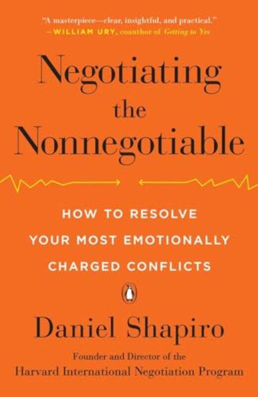 

Negotiating The Nonnegotiable By Shapiro Daniel - Paperback