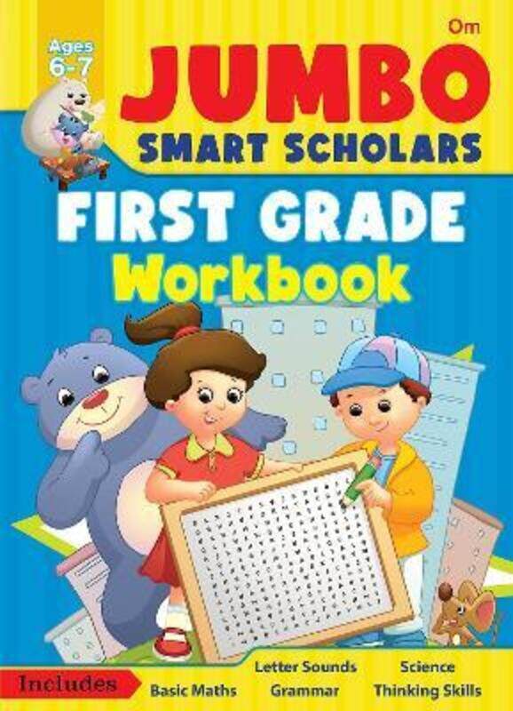 

Jumbo Smart Scholars Grade 1 Workbook,Paperback,ByOm Books Editorial Team