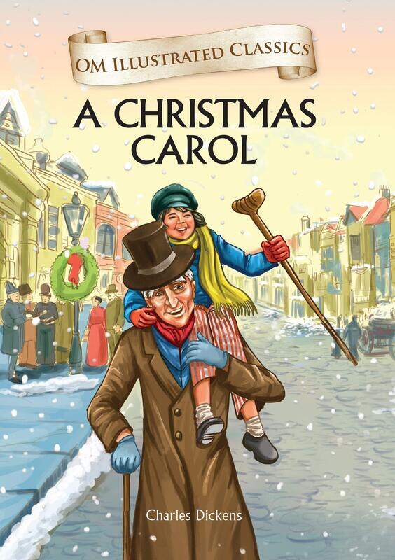 

A Christmas Carol: Om Illustrated Classics, Hardcover Book, By: Charles Dickens