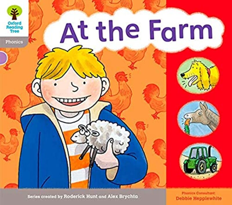 

Oxford Reading Tree Level 1 Floppys Phonics Sounds and Letters At the Farm by Danielle Lobban-Paperback