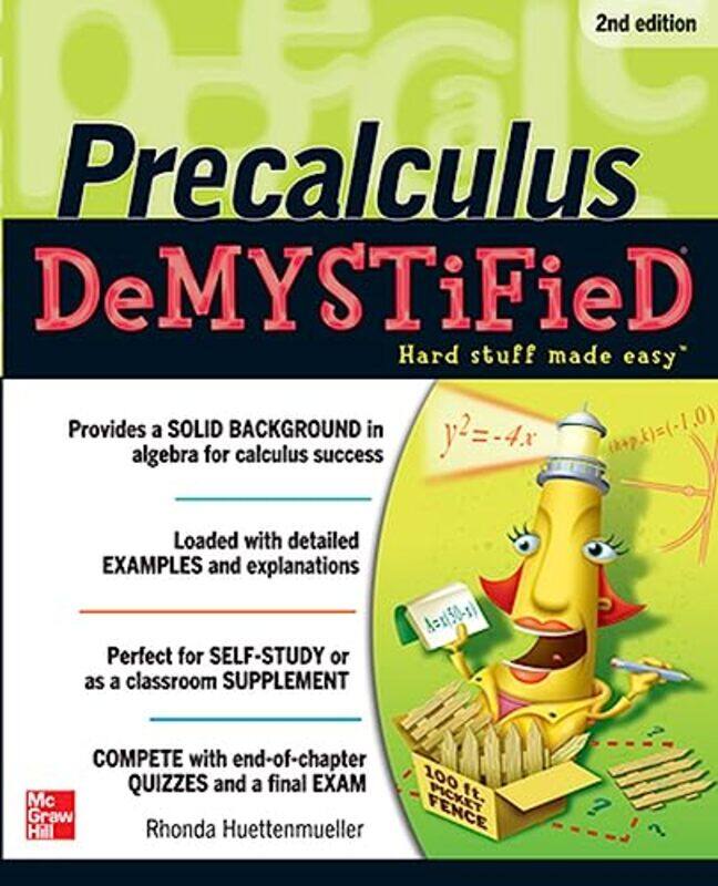 

Precalculus Demystified Second Edition by Lucas Buchholz-Paperback