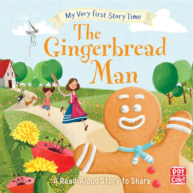 

My Very First Story Time: The Gingerbread Man, Hardcover Book, By: Pat-a-Cake and Ronne Randall