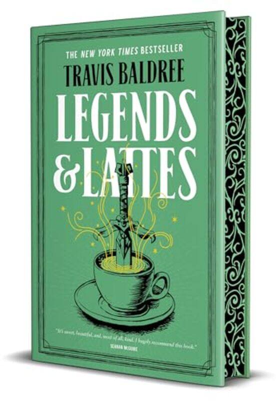 

Legends & Lattes A Novel Of High Fantasy And Low Stakes Deluxe Edition By Baldree, Travis -Hardcover