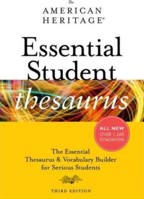 

The American Heritage Essential Student Thesaurus, Third Edition.paperback,By :Editors of the American Heritage Dictionaries