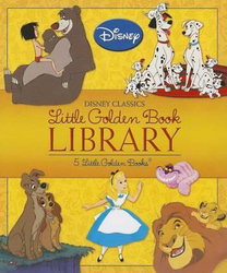 Disney Classics Little Golden Book Library, Hardcover Book, By: Golden Books