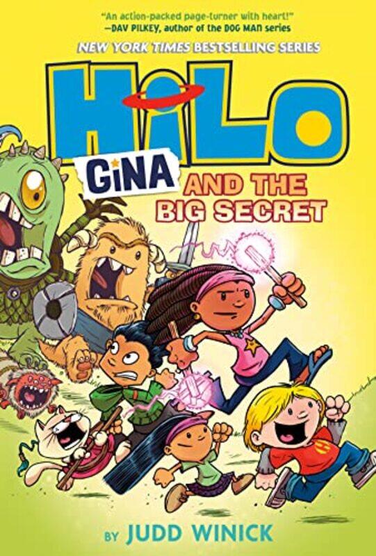 

Hilo Book 8 Gina and the Big Secret by Judd Winick-Hardcover