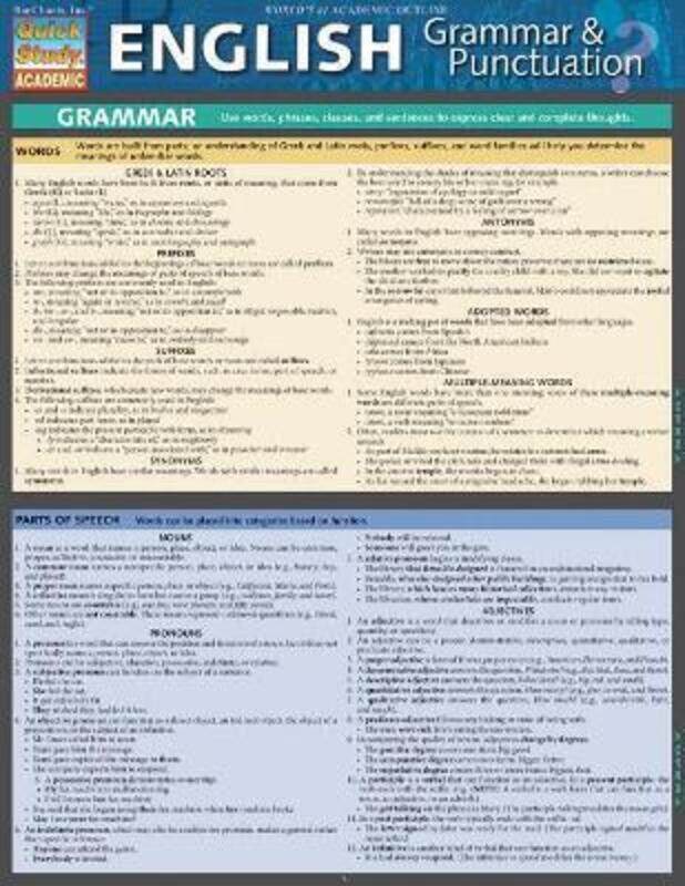 

English Grammar & Punctuation,Paperback, By:Evans-Marshall, Shelley