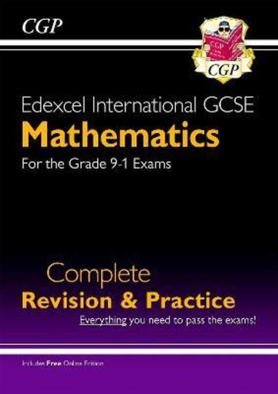 

New Edexcel International GCSE Maths Complete Revision & Practice - Grade 9-1 (with Online Edition).paperback,By :Books, CGP - Books, CGP