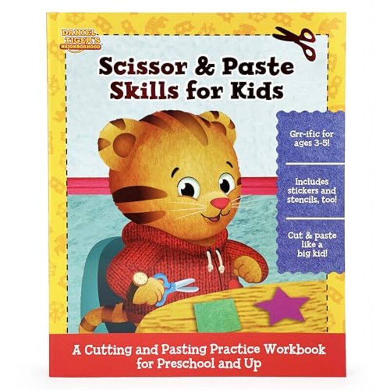 

Daniel Tiger Scissor And Paste Skills For By Wing Scarlett - Paperback