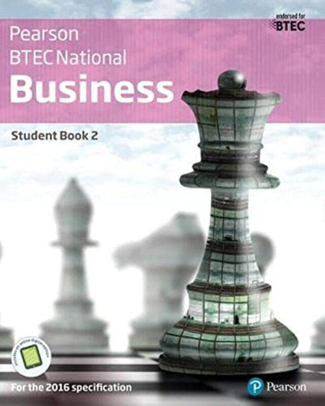 

BTEC Nationals Business Student Book 2 + Activebook: For the 2016 specifications,Paperback by Richards, Catherine - Phillips, Jenny