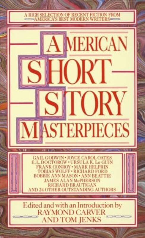 

Amer Short Story Masterpieces By Carver Raymond - Paperback