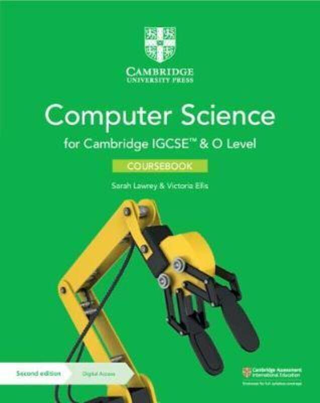 

Cambridge IGCSE (TM) and O Level Computer Science Coursebook with Digital Access (2 Years).paperback,By :Sarah Lawrey; Victoria Ellis