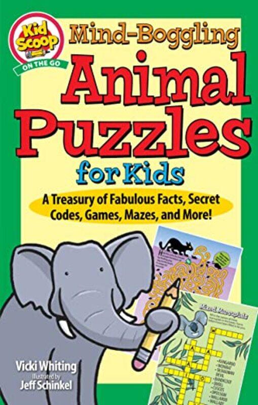 

MindBoggling Animal Puzzles for Kids by Vicki Whiting-Paperback