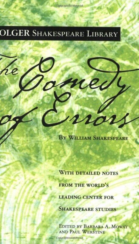 

The Comedy of Errors (Folger Shakespeare Library), Paperback Book, By: William Shakespeare