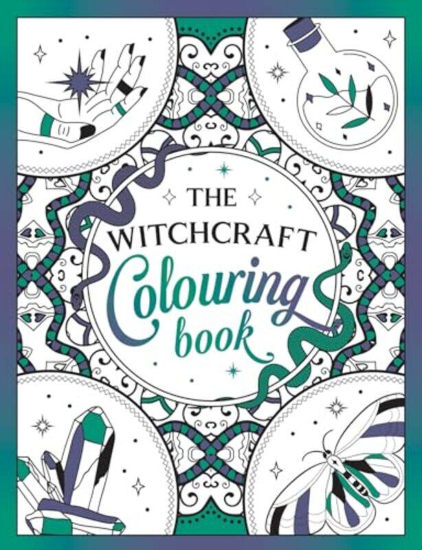 

The Witchcraft Colouring Book by Summersdale Publishers -Paperback