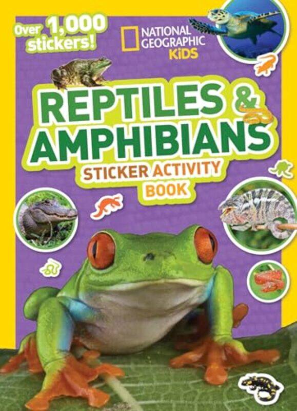 

Ngk Reptiles And Amphibians Sticker Act Bk By Activity - Paperback