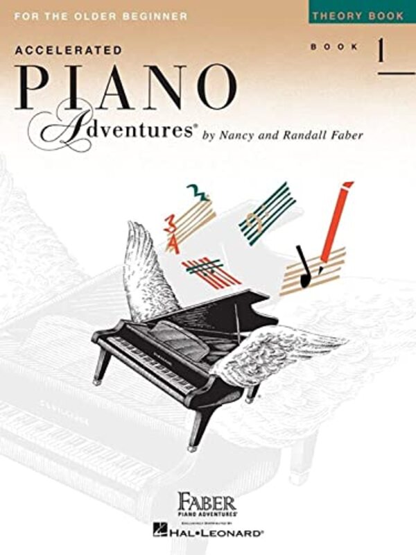 Accelerated Piano Adventures Theory Book 1 Uk Theory Book 1 International Edition by Faber, Nancy - Faber, Randall Paperback