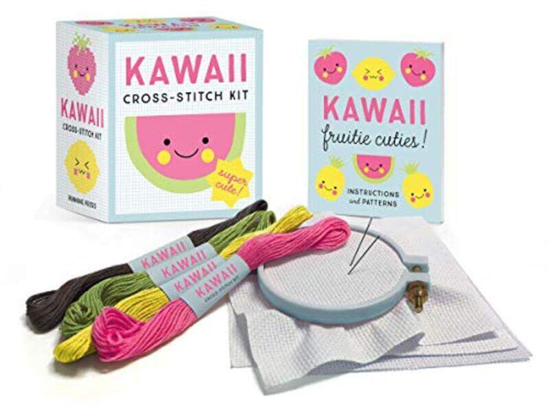 

Kawaii Cross-Stitch Kit: Super-Cute!
