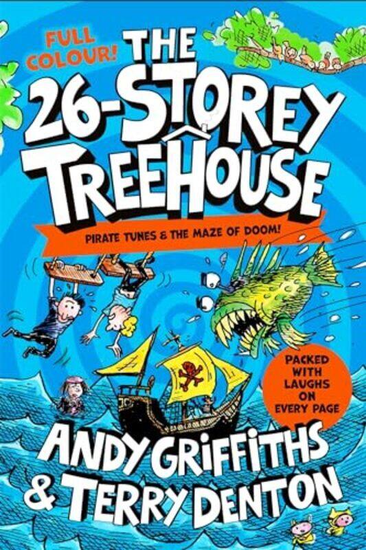 

The 26Storey Treehouse Colour Edition By Andy Griffiths -Paperback