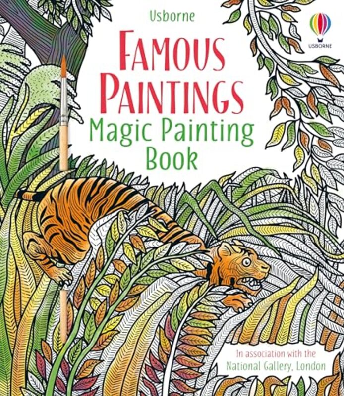 Famous Paintings Magic Painting Book By Dickins Rosie - Ian Mcnee - Paperback