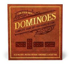 Dominoes: 28 Tile Set - Complete Game Set for Hours of Fun! Also Includes: Instruction Book, Game Wh,Paperback, By:Editors of Chartwell Books