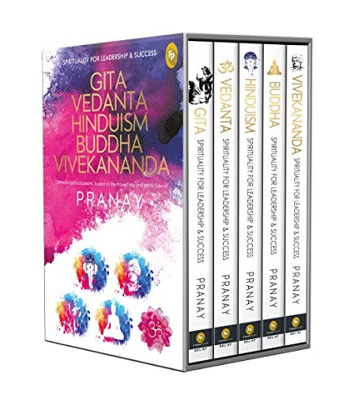 

Spirituality For Leadership & Success (Box-Set of 5 Books): Gita, Vedanta, Hinduism, Buddha, Vivekan , Paperback by Pranay