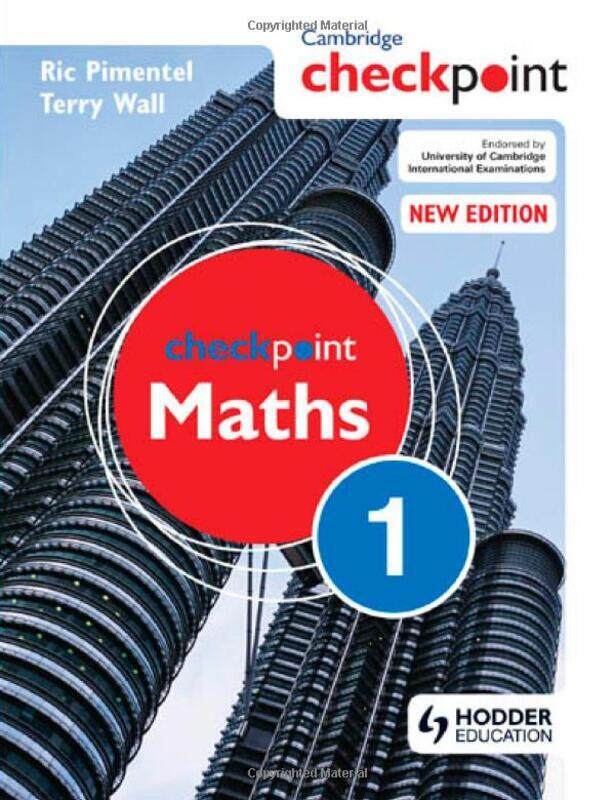 

Cambridge Checkpoint Maths Student's Book 1, Paperback Book, By: Terry Wall - Ric Pimentel