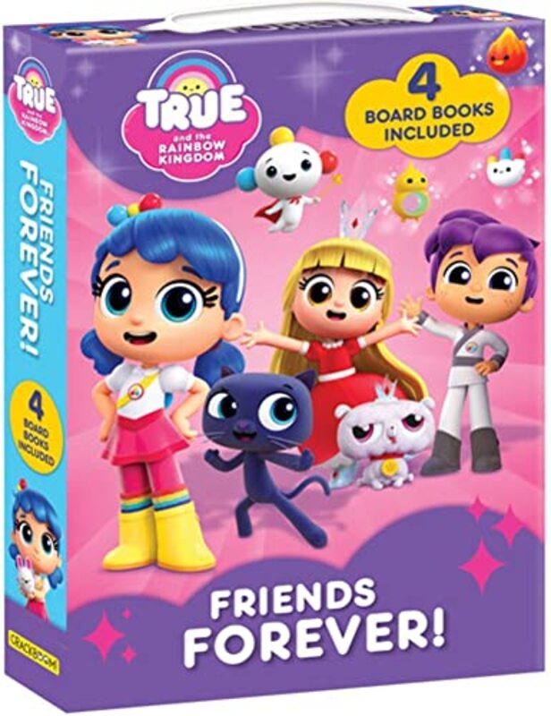 True And The Rainbow Kingdom Friends Forever 4 Books Included By Guion Marine Guru Animation Studio Ltd Paperback