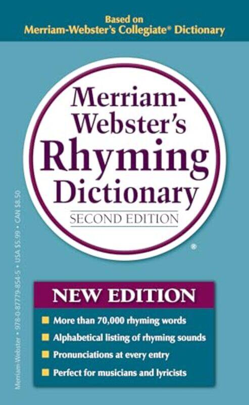 

Mw Rhyming Dict By E02 2007 - Paperback