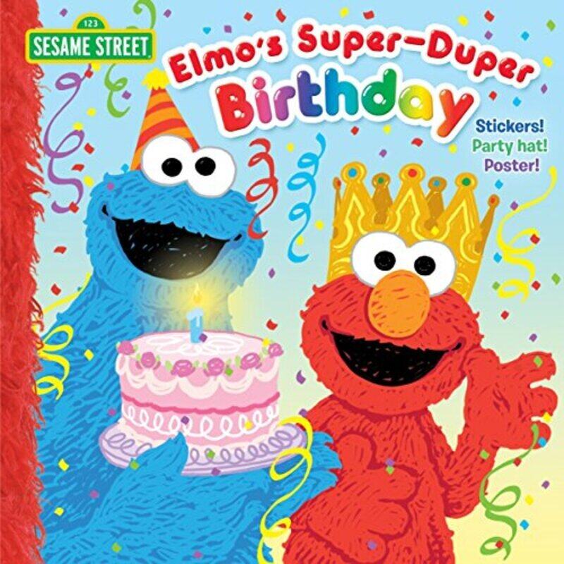 

Elmos Superduper Birthday Sesame Street By Naomi Kleinberg Paperback