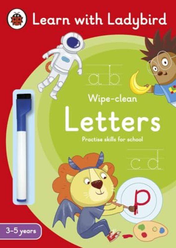 

Letters A Learn with Ladybird WipeClean Activity Book 35 years by Ladybird-Paperback