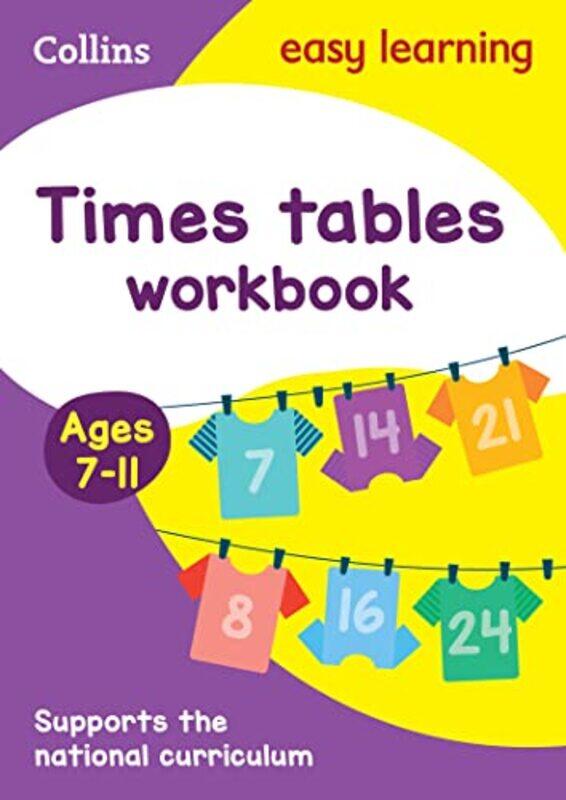 

Times Tables Workbook Ages 711 by Collins Easy Learning-Paperback