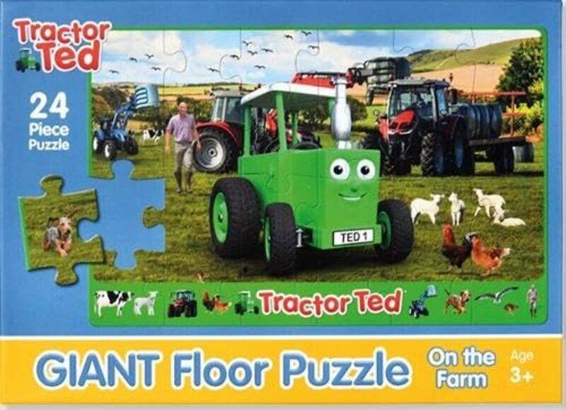 

Tractor Ted Giant Floor Puzzle -Hardcover