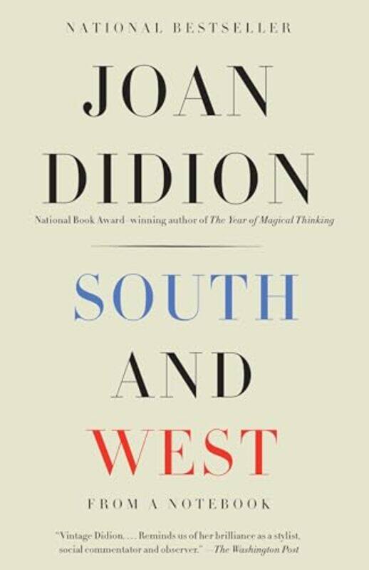 

South And West By Didion Joan - Paperback