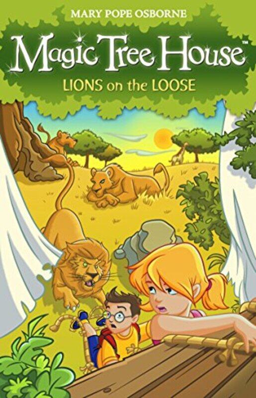 

Magic Tree House 11 Lions on the Loose by Mary Pope Osborne-Paperback