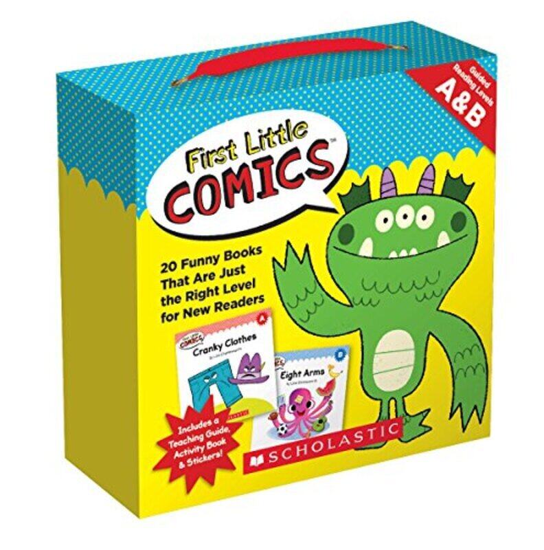 

First Little Comics: Levels A & B (Parent Pack): 20 Funny Books That Are Just The Right Level For Ne By Charlesworth, Liza Paperback