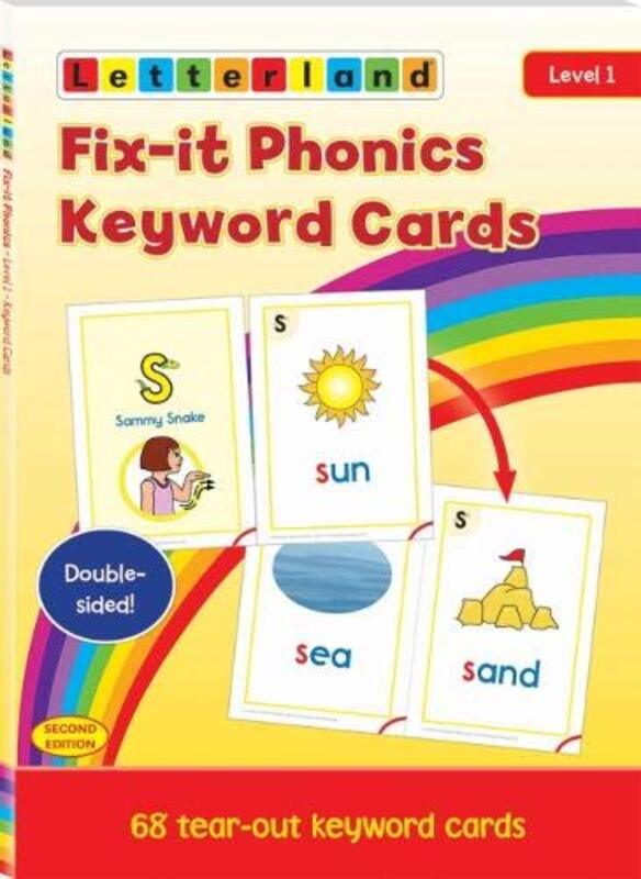 Fix-it Phonics - Level 1 - Keyword Cards (2nd Edition) , Paperback by Holt, Lisa