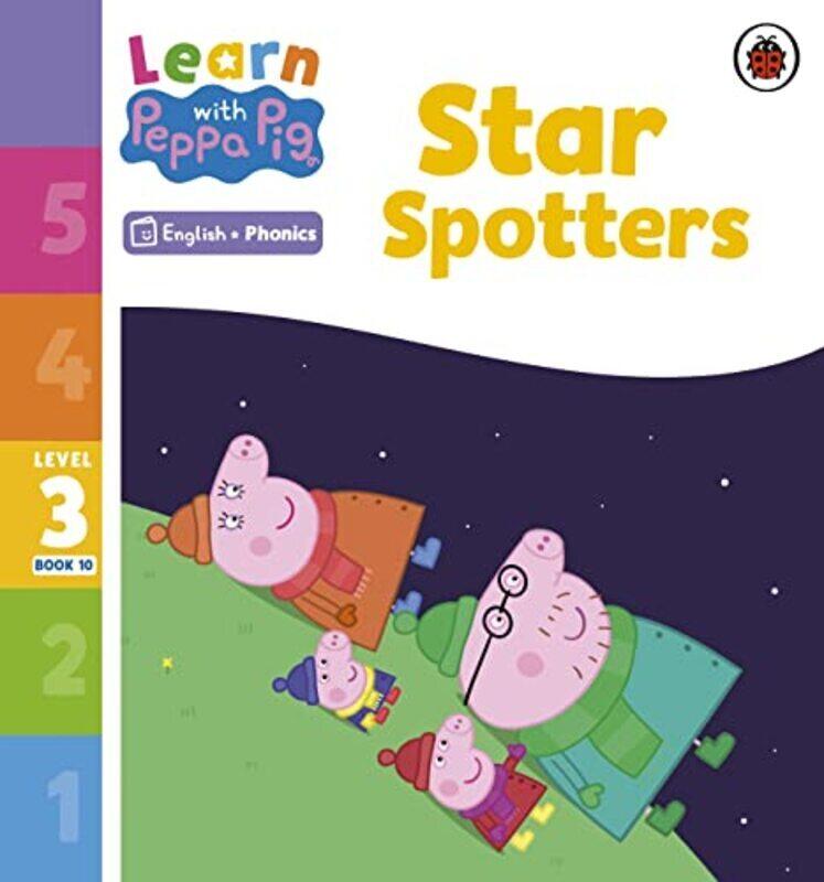 

Learn with Peppa Phonics Level 3 Book 10 - Star Spotters (Phonics Reader),Paperback by Peppa Pig