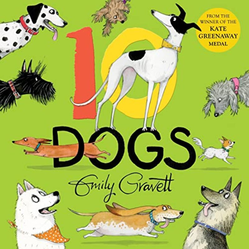 10 Dogs,Hardcover by Emily Gravett