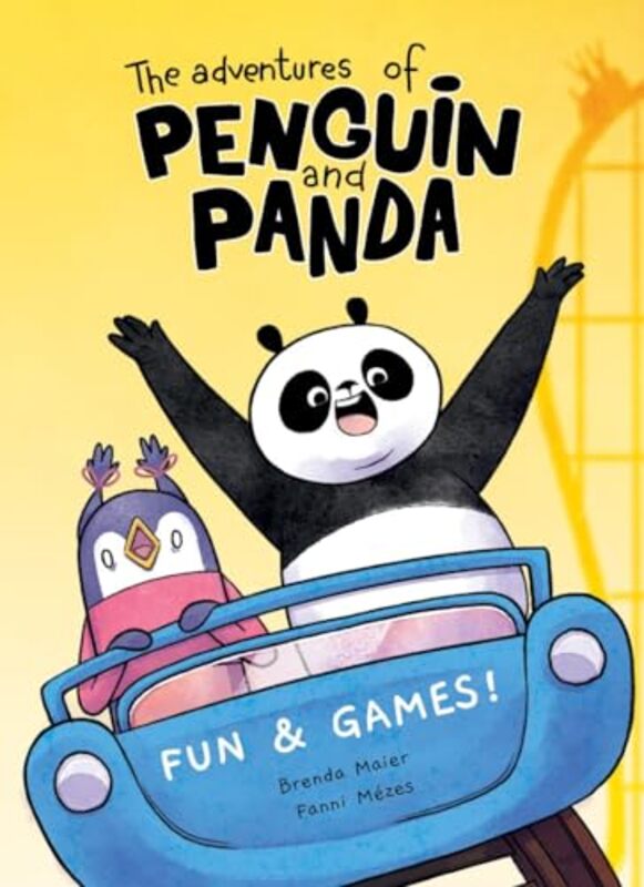 Fun And Games The Adventures Of Penguin And Panda Graphic Novel 2 Volume 1 by Maier, Brenda - Mezes, Fanni-Paperback