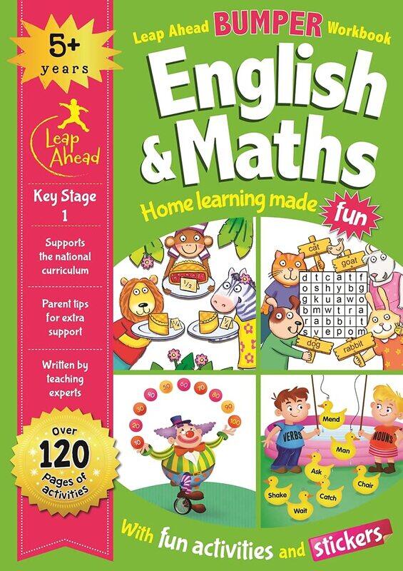 

Leap Ahead Bumper Workbook: English and Maths 5+, Paperback Book, By: Igloo Books